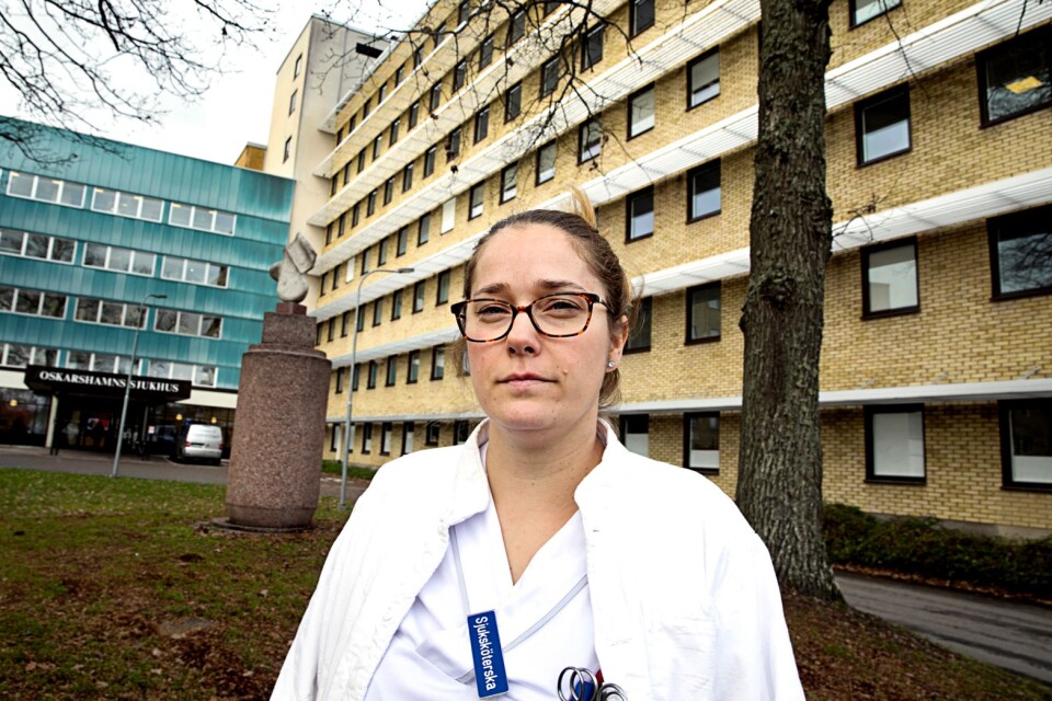 Allt fler arbetsuppgifter plockas bort från IVA. Therese Lindqvist, intensivvårdssjuksköterska, är kritisk och menar att sjukhuset behöver en intensivvårdsavdelning.