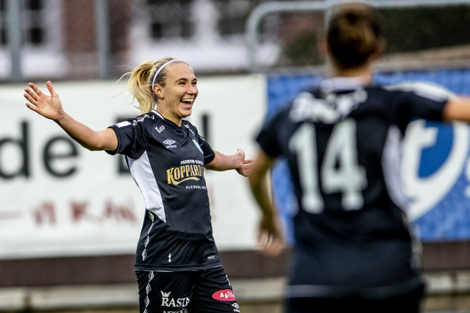 Emma Koivisto gjorde ett av målen i Göteborgs cupseger mot Linköping.