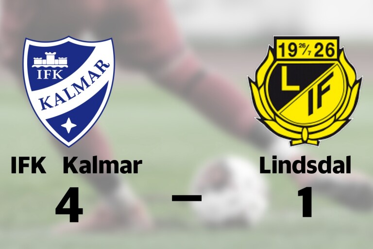 IFK Kalmar vann efter Maria Sjölunds dubbel
