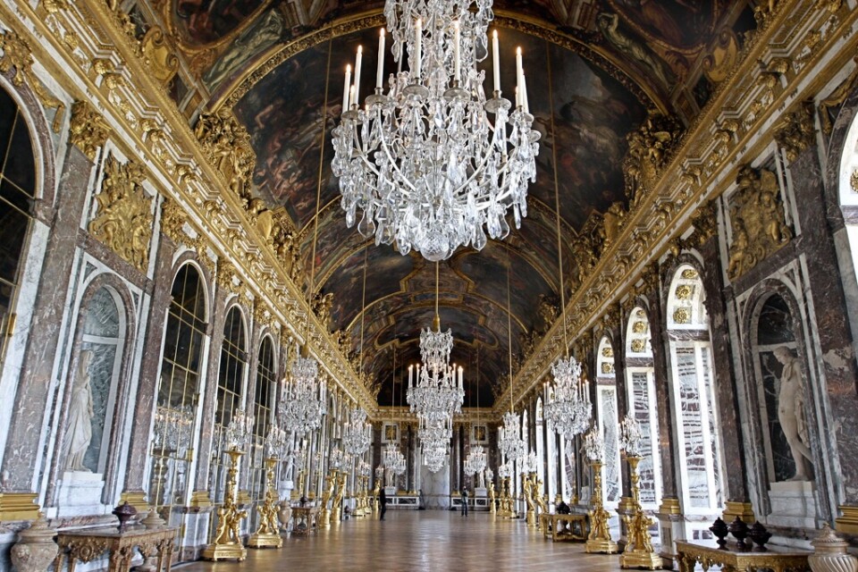 Spegelsalen på Versailles. Renoveringen för snart 20 år sedan kostade motsvarande 215 miljoner kronor.