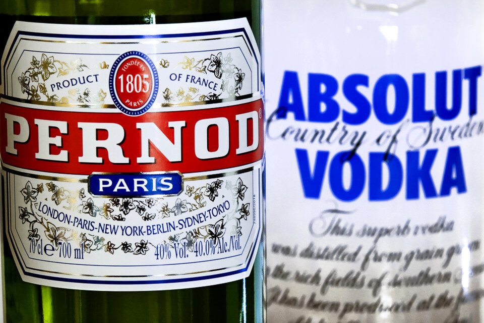 Pernod och Absolut Vodka häver ryskt exportstopp. Arkivbild.