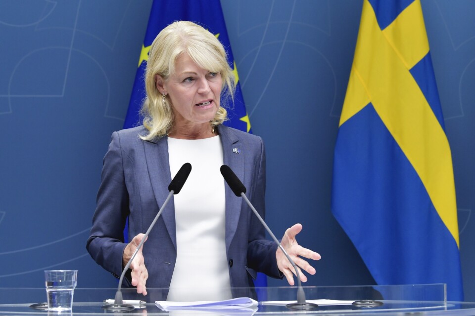 Nordenminister Anna Hallberg (S) är orolig över den försämrade nordiska relationen. Arkivbild.