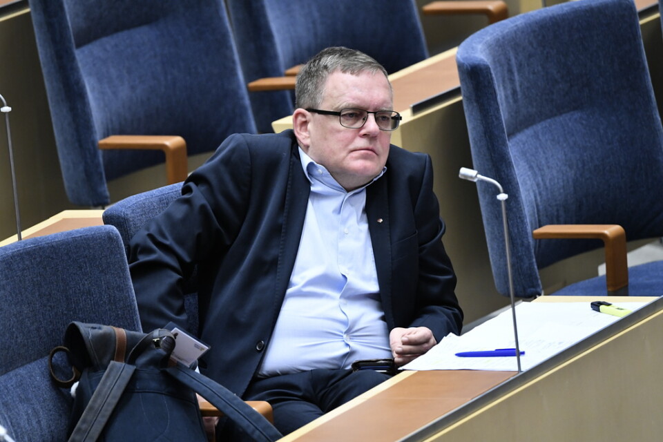 Riksdagsledamoten Dag Larsson (S). Arkivbild.
