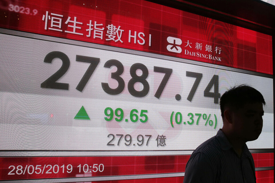 Asiens börser inledde handelsdagen nedåt. Arkivbild.