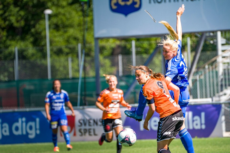 KDFF won the training match in a derby against Vittsjö GIK by 2-1.