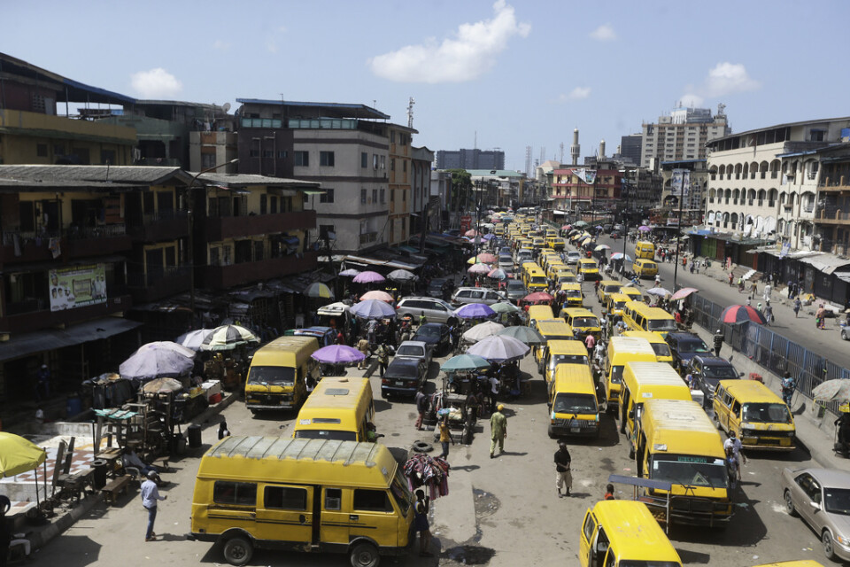 26 personer har avlidit i lassafeber i Nigeria den senaste månaden. Arkivbild från landets största stad, Lagos.