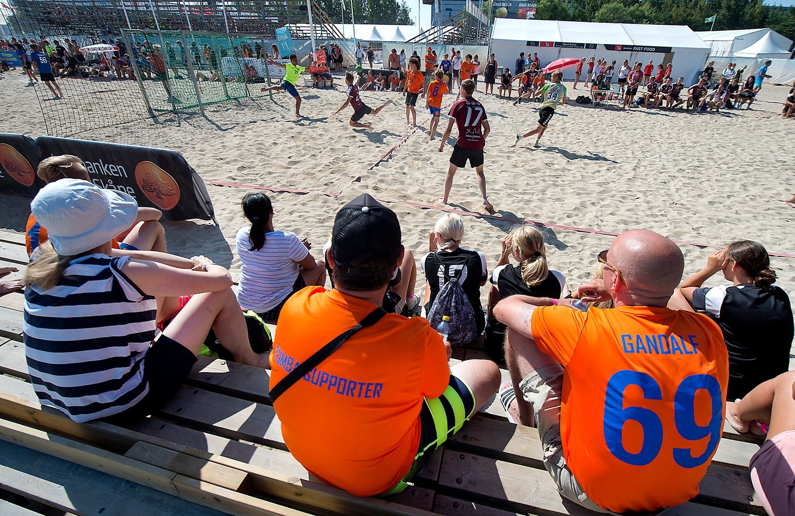 Åhus Beachhandboll Festival.