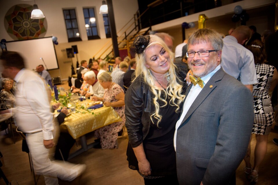 Annelie Fälth Simonsson och Niclas Nilsson tror på stor framgång för SD i kommunfullmäktige.