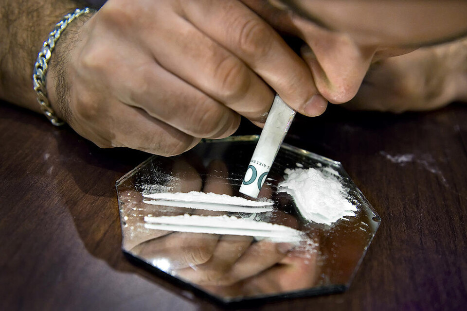 Till och med mitten av oktober konstaterades 18 dödsfall som orsakats av kokain. Arkivbild.