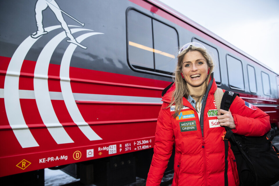 Norska skidstjärnan Therese Johaug gillade både tävlingsformerna i Ski Tour 2020, och upplägget att åkarna tvingades ta tåget mellan etapperna.