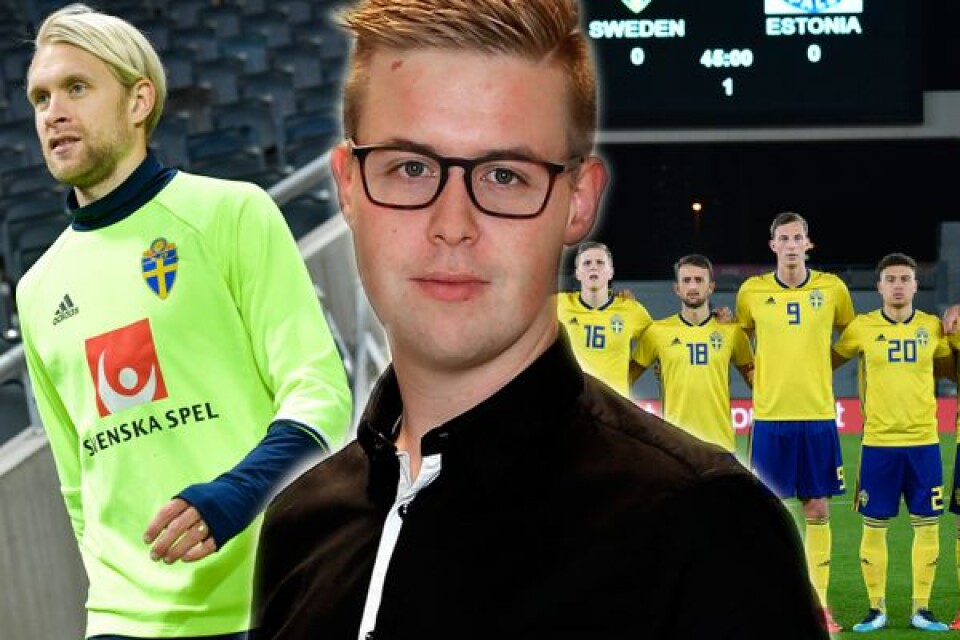 På torsdag spelar Johan Larsson från start i Sveriges landskamp mot Danmark. BT:s fotbollskrönikör Oskar Pålsson menar att Kinnasonen med en bra insats då på allvar utmanar Emil Krafth om en plats i den svenska VM-truppen i sommar.