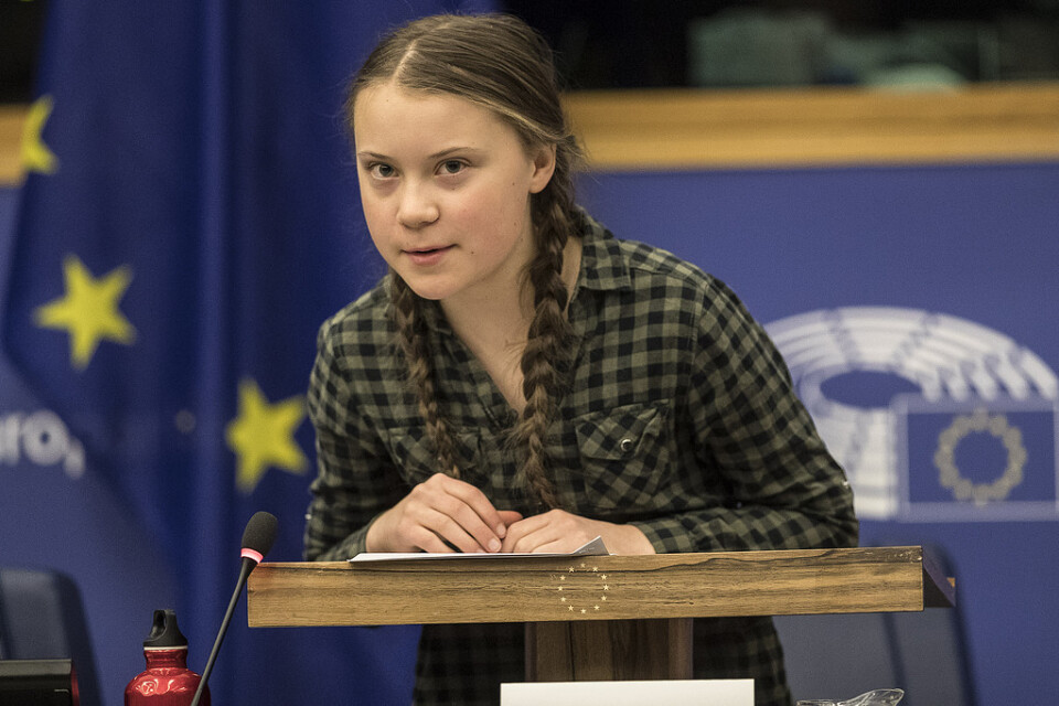 Den svenska klimataktivisten Greta Thunberg blir hedersdoktor i Belgien. Arkivbild.