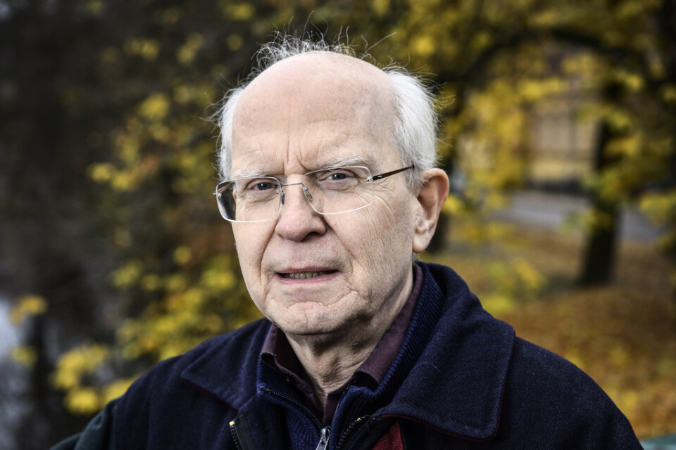 Erik Åsard, professor i nordamerikastudier med inriktning mot statskunskap, och tidigare chef för Svenska institutet för nordamerikastudier (SINAS) vid Uppsala universitet. Arkivbild.