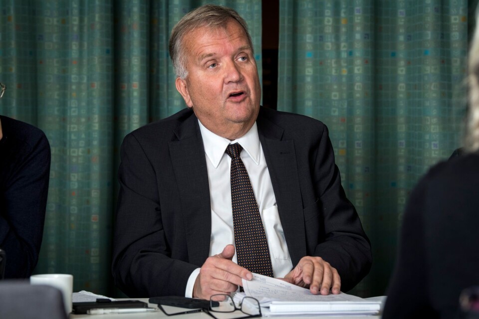 Erik Lindborg, gruppledare för Kristdemokraterna i Region Blekinge.
