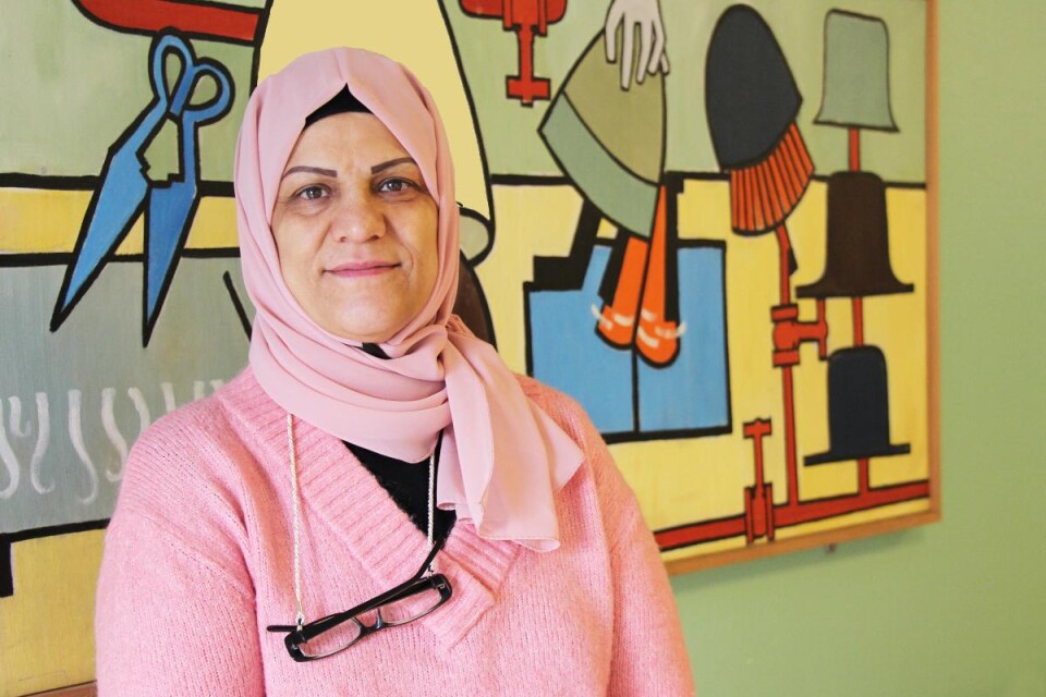Fatima Jasim är modersmålslärare på Sunnadalsskolan i Karlskrona. Foto: Karlskrona kommun