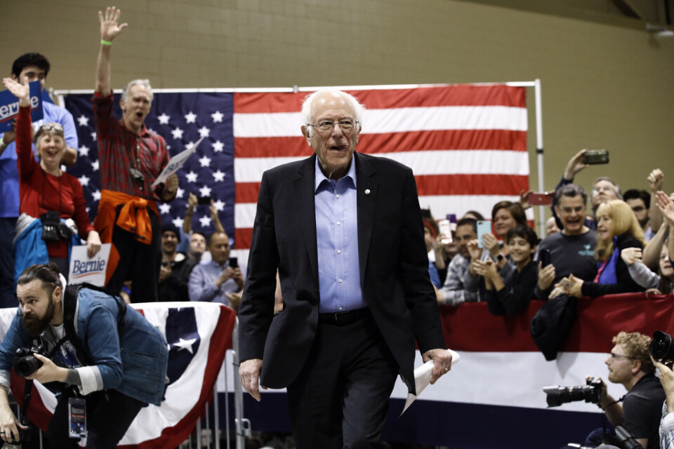 Senator Bernie Sanders från Vermont får sitt första prov som presidentkandidat i en delstat med stor svart befolkning.