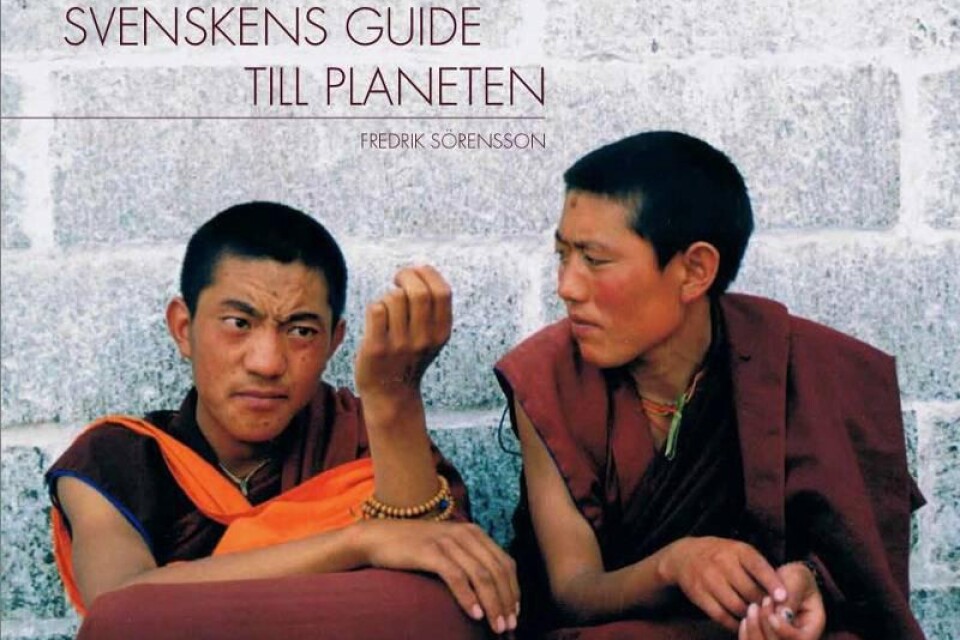 ”Svenskens guide till planeten”, Fredrik Sörenssons resebok, kommer att finnas i handeln i nästa vecka.