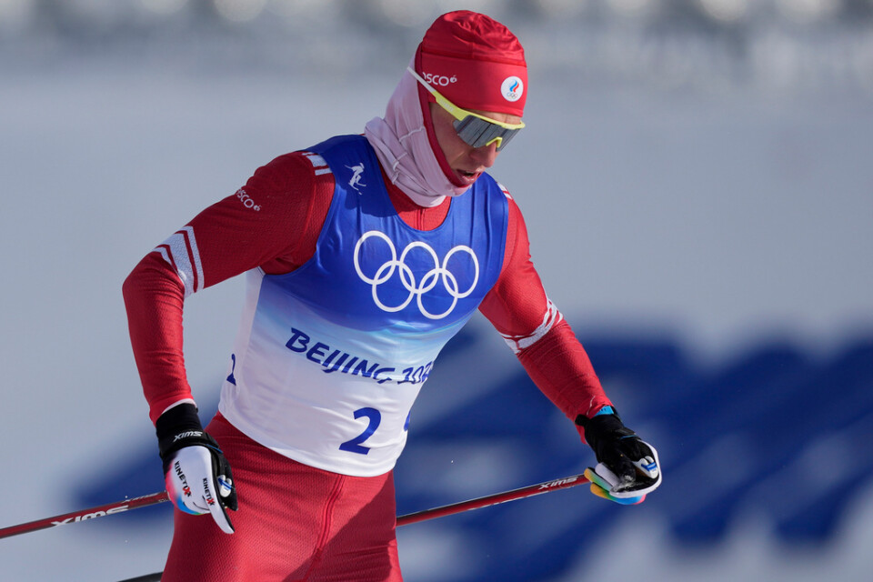 Den ryske OS-kungen i skidor, Aleksandr Bolsjunov får inte tävla vidare i världscupen. Arkivbild.