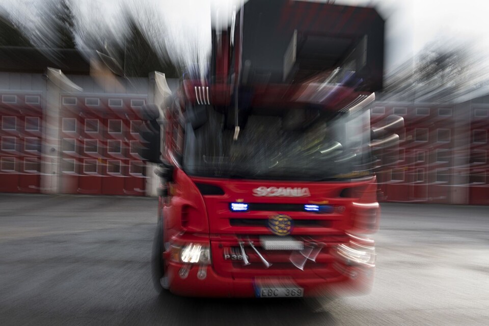 Räddningstjänsten i Bromölla fick rycka ut på en brand i ett pannrum på Larssons Mekaniska.