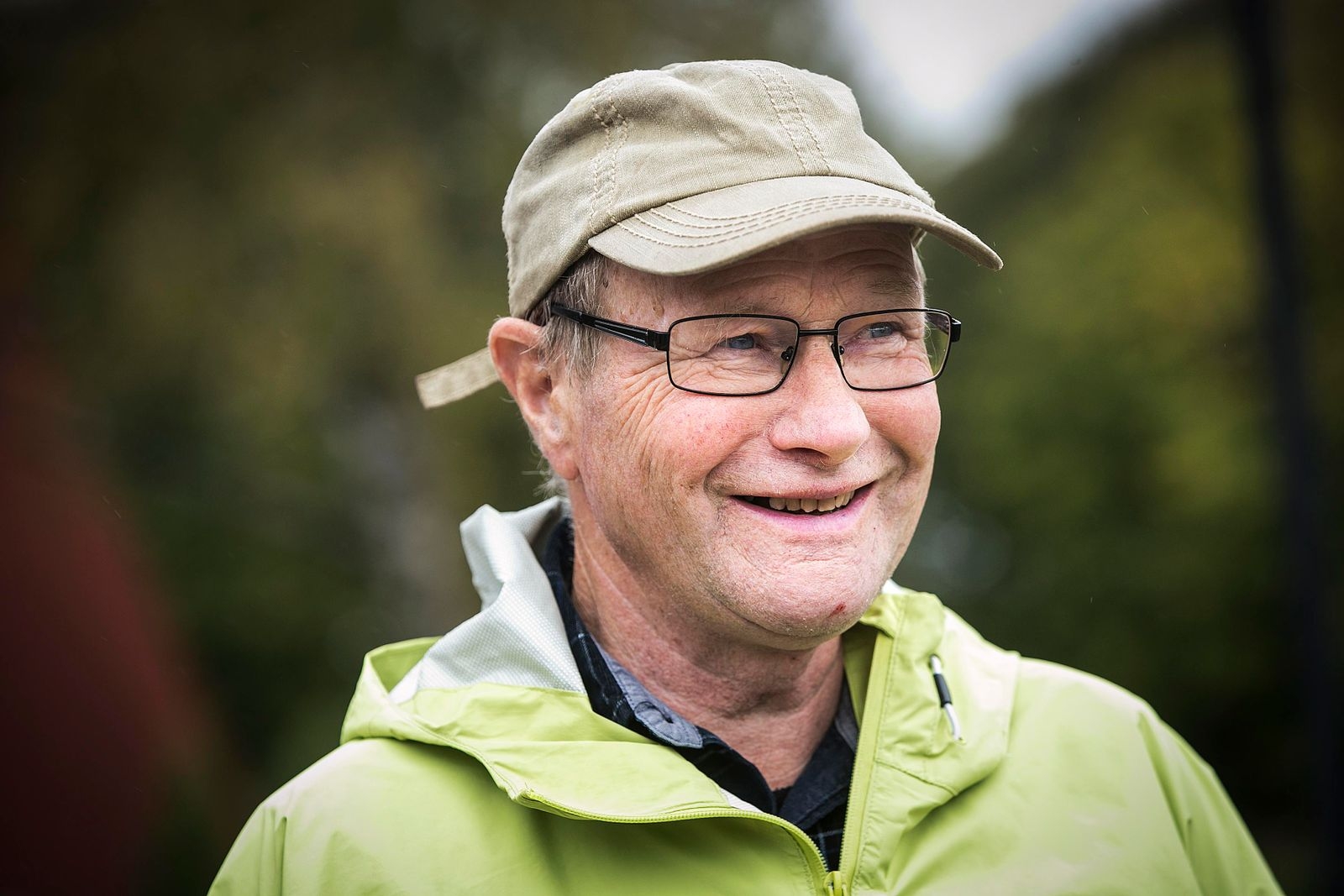 Claes-Göran Johansson är vandringsledare.