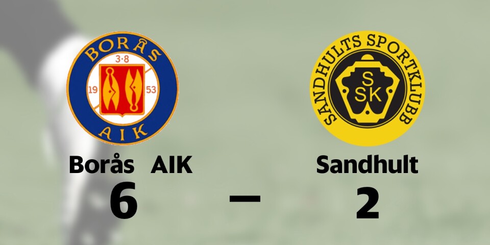 Tionde matchen i rad med poäng för Borås AIK