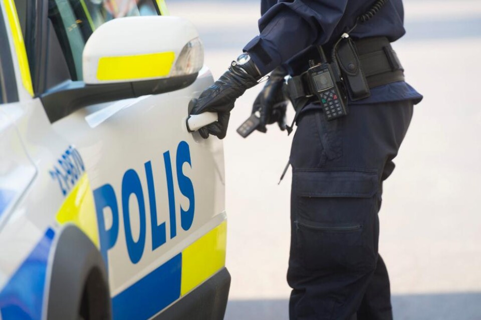 Polisen larmades strax efter klockan 19 till ett bråk vid Gamlegårdens centrum.