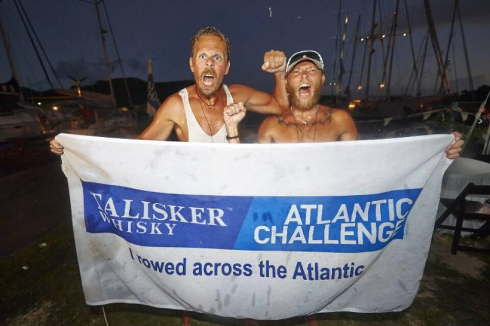 Det var en tuff utmaning för Fredrik Nilsson och Jimmy Strandberg att ta sig 500 mil över Atlanten i en roddbåt. Ändå kan killarna tänka sig att göra det en gång till.