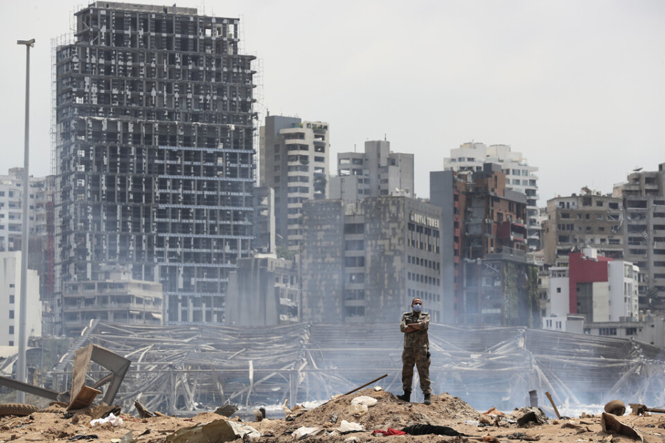 Svenska Sida skickar 4,8 miljoner kronor i bistånd till explosionsdrabbade Beirut.