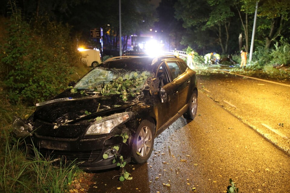 Knud medförde nedfallna träd och problem i trafiken på vissa håll, men inga större händelser eller allvarligare olyckor har rapporterats i stormens väg.