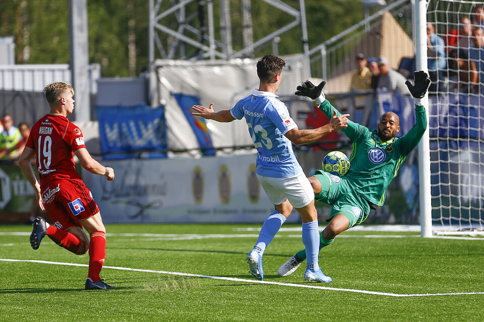 Marcus Antonsson hade flera lägen att göra ett mål när Malmö och Östersund spelade 0–0.