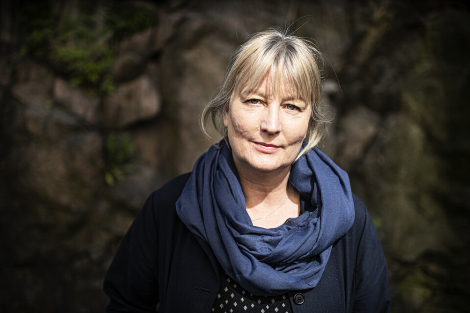 Författaren Karin Smirnoff tilldelas Ilona Kohrtz stipendium. Arkivbild.