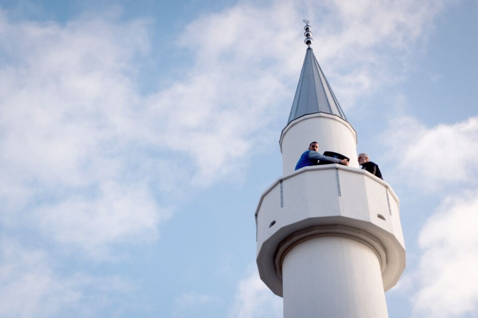 Den 17 november 2017 var det premiär för böneutrop från minareten i Kungsmarken.