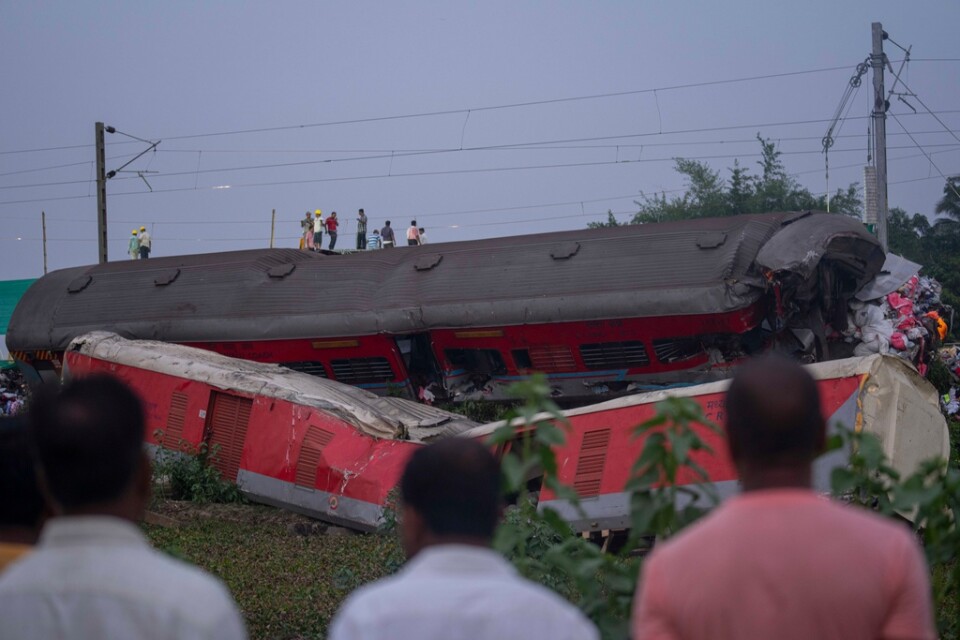 Olyckan i juni är en av de värsta järnvägsolyckorna i Indiens historia. Arkivbild.