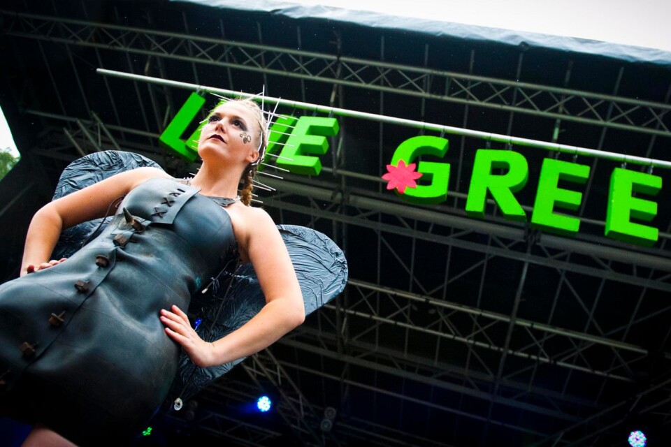 Live Greens populära Recycling fashion show kommer till Sölvesborg.