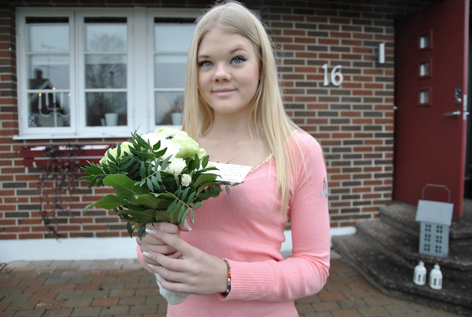 Maja Håkansson har röstats fram som 2015 års lucia i Vinslöv. På lördag kröns hon i Furutopshallen. FOTO: Katarina Bexell