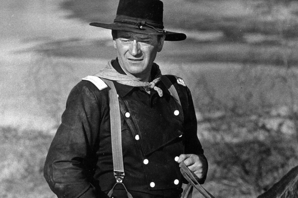 John Wayne är i blåsväder – 41 år efter sin död. Arkivbild.