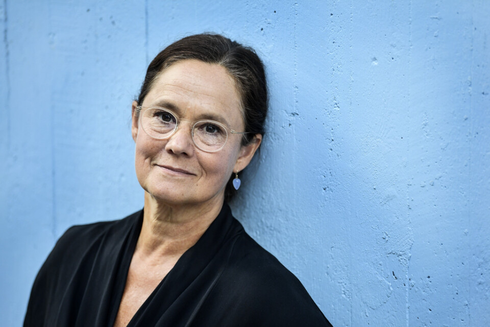 Pernilla August spelar en av rollerna i "Händelser vid vatten". Arkivbild.
