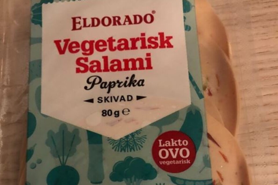 Eldorado Vegetarisk salami återkallas. Foto: Pressbild Axfood