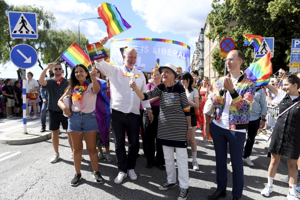 För exakt ett år sedan deltog riksdagsledamoten Barbro Westerholm (L) tillsammans med Liberalernas partiledare Johan Pehrson i Prideparaden i Stockholm.