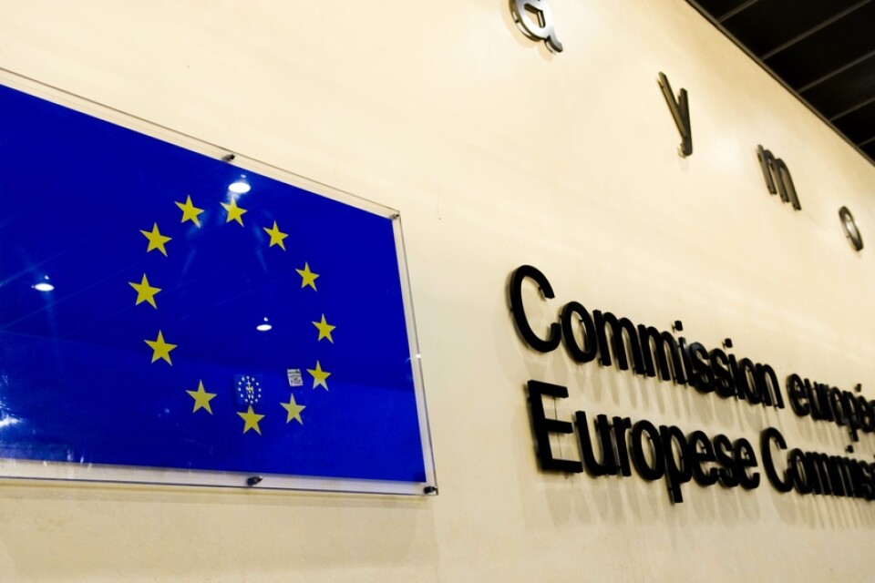 EU-kommissionens byggnad Berlaymont i Bryssel. Arkivfoto.