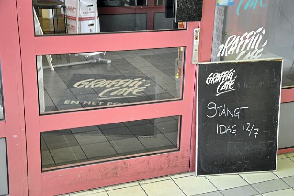 Graffiti stängs efter allvarliga brister. Foto: Mattias Bolin