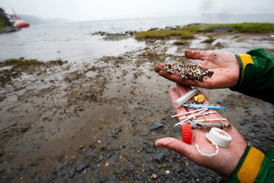 Den stora mängden plast i haven är stort problem, skriver Gunnar Nordmark (L).
