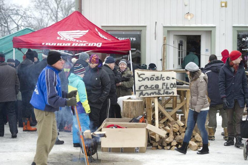 Den första vintermarknaden i Näshult blev en succé. Därför blir det en fortsättning. 22 februari hålls årets marknad.arkiv Foto: Lars-Göran Rydqvist