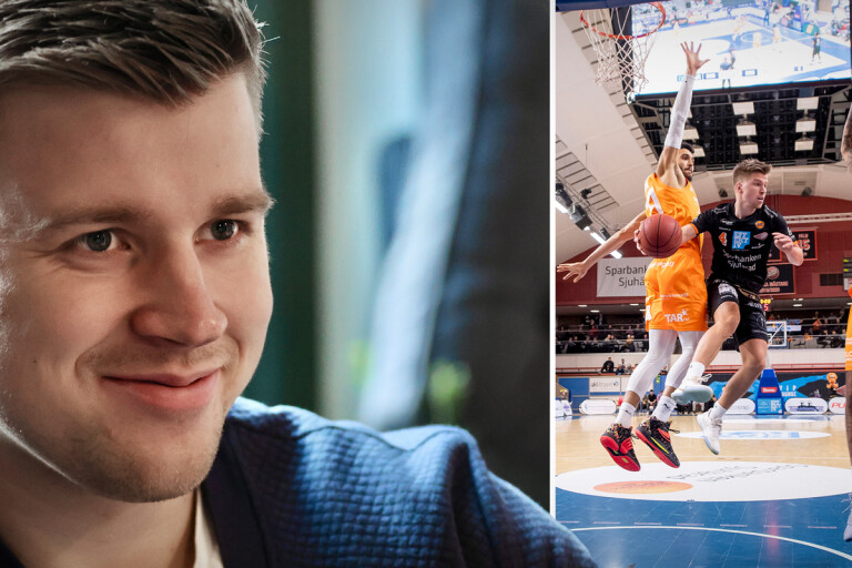 Studenten gör succé på basketplanen – nu ska Ludvig, 24, utmana de bästa