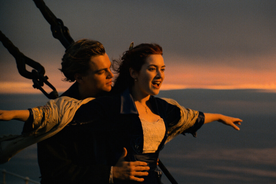 Om filmbolaget hade fått bestämma själva hade det inte alls varit Leonardo DiCaprio som spelade Jack i "Titanic", avslöjar Kate Winslet i "The Late Show". Pressbild.