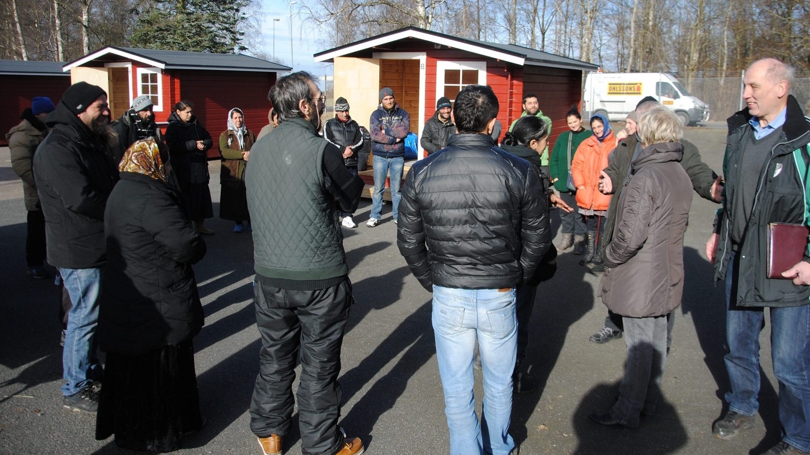 Kommunstyrelsen överskred sina befogenheter när man beslöt att upplåta sina valstugor till tillfälligt härbärge åt EU-migranter i Vintras. Det konstaterar förvaltningsrätten i Malmö. FOTO: CARL-JOHAN BAULER