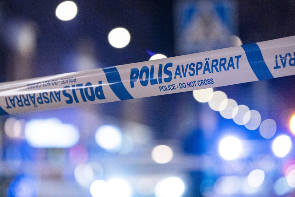 Polisen utreder en skottlossning i Söderhamn. Arkivbild.