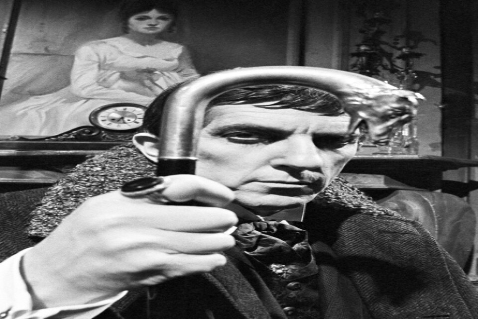 Jonathan Frid spelade vampyren Barnabas Collins i tv-serien "Dark shadows" på 1960-talet. Arkivbild.