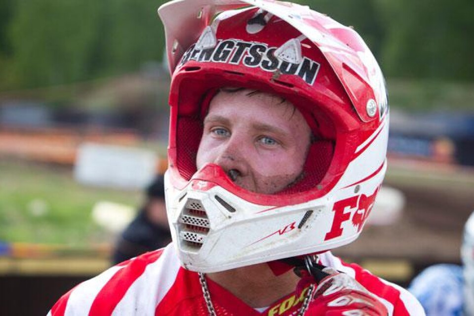 Filip Bengtsson har kört EM för MX2-förare i helgen där han kom på trettonde plats totalt.