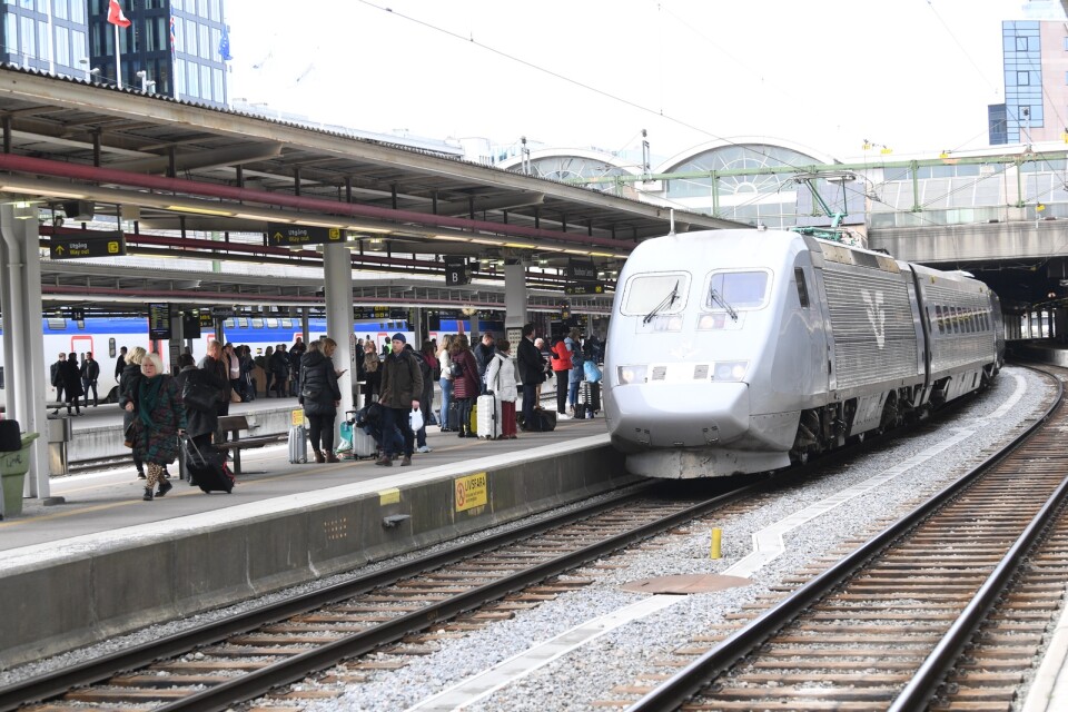 Tågresenärer mellan bland annat Stockholm och Västerås har drabbats av inställda avgångar i november efter SJ:s schemastrul. Arkivbild.